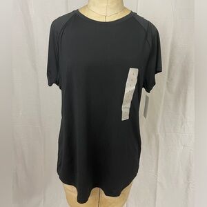 Champion Black Athletic T-Shirt Size Large NWT